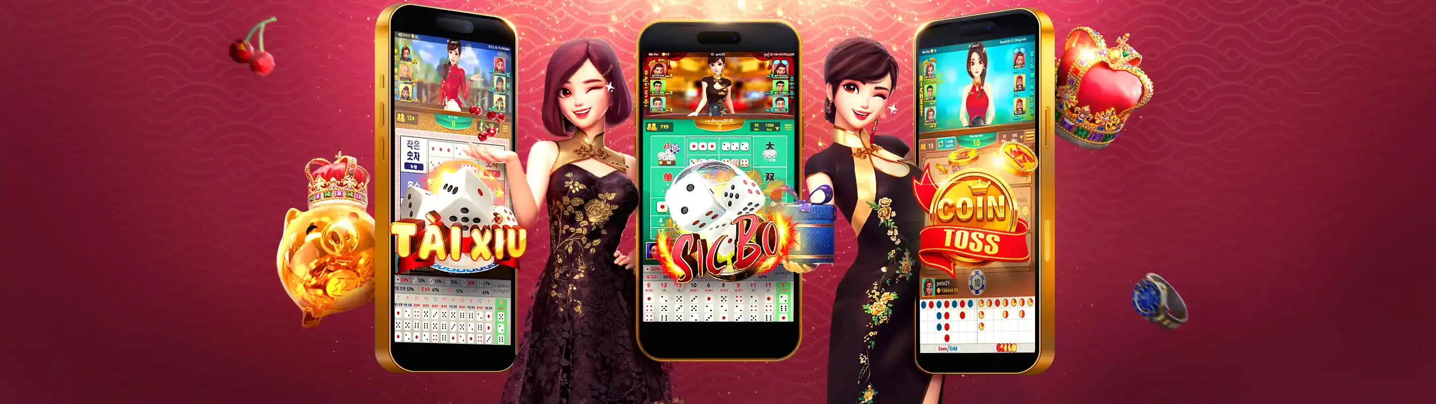 Giao diện ứng dụng TR888 trên điện thoại di động với các trò chơi cá cược trực tuyến